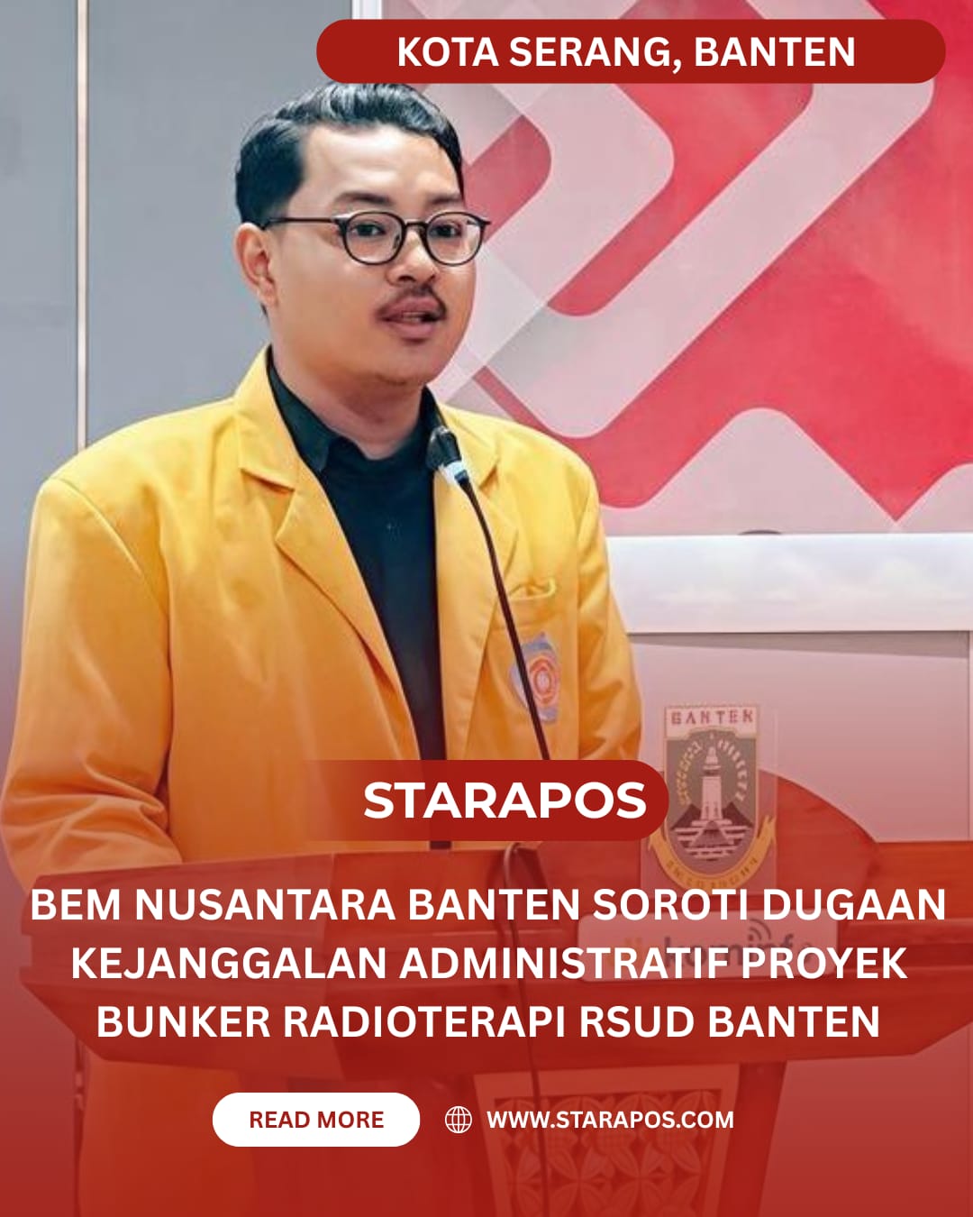 BEM Nusantara Banten Soroti Dugaan Kejanggalan Administratif Proyek Bunker Radioterapi RSUD Banten